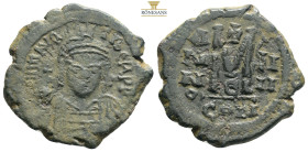Byzantine
Maurice Tiberius, AD 582-602. AE, Follis. 10,98g 30mm