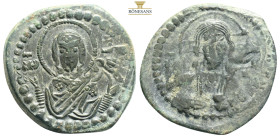 BYZANTINE EMPIRE…..Romanus IV. 1068-1071. Æ follis (anonymous). 7,2g 29mm