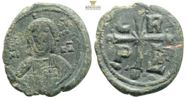 Byzantine, Romanus IV Diogenes (1068-1071 AD) Constantinople AE Follis 9,61g 28,5mm