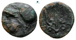 Macedon. Potidaea circa 400-356 BC. Bronze Æ