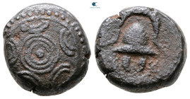 Kings of Macedon. Uncertain mint. Alexander III "the Great" 336-323 BC. Bronze Æ