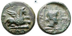 Thrace. Abdera circa 311-280 BC. Bronze Æ