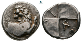 The Thracian Chersonese. Chersonesos circa 386-338 BC. Hemidrachm AR