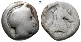 Thessaly. Pharsalos circa 420-400 BC. Hemidrachm AR