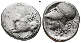 Akarnania. Anaktorion circa 350-300 BC. Stater AR