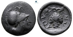 Lokris. Locri Opuntii circa 338-316 BC. Bronze Æ