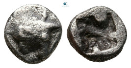 Asia Minor. Uncertain mint circa 500-450 BC. Hemiobol AR