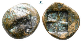 Asia Minor. Uncertain mint circa 450-400 BC. Bronze Æ