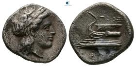 Bithynia. Kios circa 350-300 BC. Hemidrachm AR