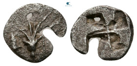 Mysia. Kyzikos circa 525-500 BC. Hemiobol AR