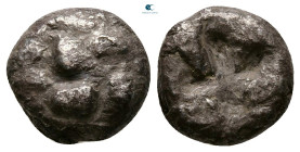 Ionia. Erythrai circa 525-500 BC. Diobol AR