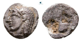 Ionia. Kolophon circa 530-500 BC. Tetartemorion AR