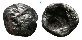 Ionia. Kolophon circa 530-500 BC. Tetartemorion AR