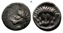 Satraps of Caria. Hekatomnos 392-377 BC. Hemiobol AR