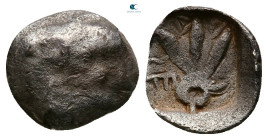 Dynasts of Lycia. Uncertain mint. Kherei 440-410 BC. Hemiobol AR