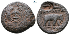 Seleukid Kingdom. Military mint in Coele. Antiochos III Megas 223-187 BC. Bronze Æ