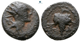 Seleukid Kingdom. Ascalon. Antiochos IV Epiphanes 175-164 BC. Bronze Æ