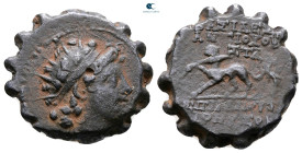 Seleukid Kingdom. Antioch on the Orontes. Antiochos VI Dionysos 144-142 BC. Serrate Æ