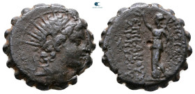 Seleukid Kingdom. Antioch on the Orontes. Antiochos VI Dionysos 144-142 BC. Serrate Æ
