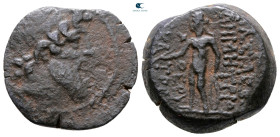 Seleukid Kingdom. Damascus. Demetrios II Nikator, 2nd reign 129-125 BC. Bronze Æ