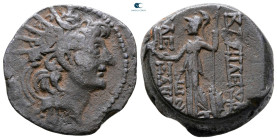 Seleukid Kingdom. Antioch on the Orontes. Alexander II Zabinas 128-122 BC. Bronze Æ