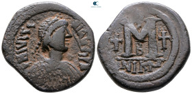 Justin I AD 518-527. Nikomedia. Follis or 40 Nummi Æ