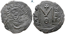 Theophilus AD 829-842. Constantinople. Follis or 40 Nummi Æ