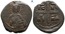 Michael IV AD 1034-1041. Constantinople. Anonymous Follis Æ
