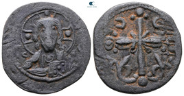 Nicephorus III Botaniates AD 1078-1081. Constantinople. Anonymous Follis Æ