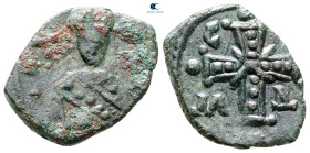 Alexius I Comnenus AD 1081-1118. Thessalonica. Tetarteron Æ