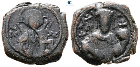 Alexius I Comnenus AD 1081-1118. Thessalonica. Tetarteron Æ