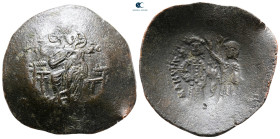 Manuel I Comnenus AD 1143-1180. Constantinople. Trachy Æ