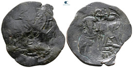 Theodore Comnenus-Ducas AD 1225-1230. Thessalonica. Trachy Æ