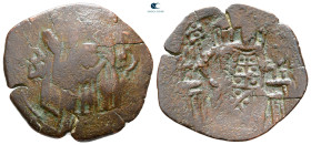Michael VIII Palaeologus AD 1261-1282. Constantinople. Trachy Æ