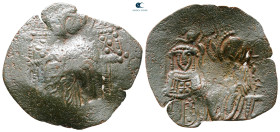 Michael VIII Palaeologus AD 1261-1282. Constantinople. Trachy Æ