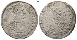 Austria. Leopold I of Habsburg AD 1657-1705. 3 Kreuzer AR