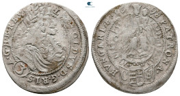 Austria. Leopold I of Habsburg AD 1657-1705. 3 Kreuzer AR
