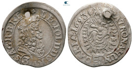 Austria. Kremnitz (Hungary). Leopold I of Habsburg AD 1657-1705. 3 Kreuzer AR
