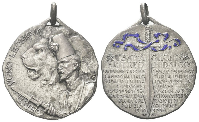 ROMA
Ventennio Fascista, dal 1923 al 1943.
Medaglia II Battaglione Eritreo Hid...