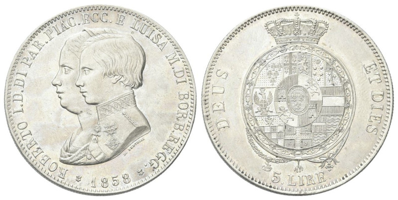 PARMA
Roberto I di Borbone con la Reggenza della madre Maria Luisa, 1854-1859. ...