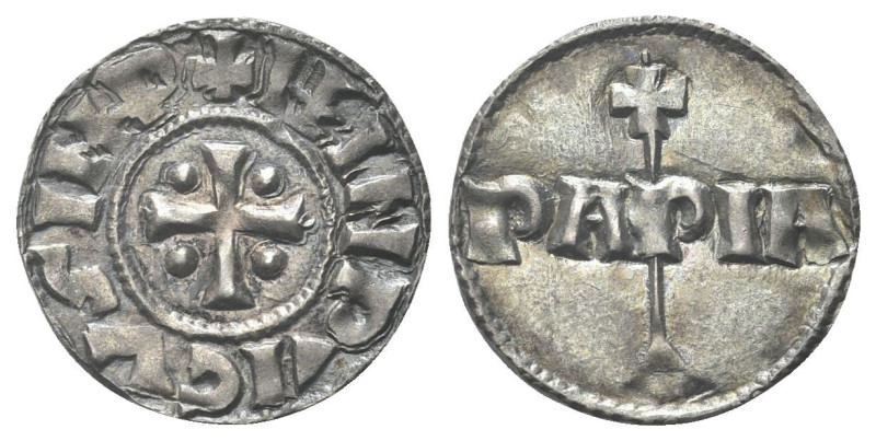 PAVIA
Enrico I di Baviera, Imperatore e re d’Italia, 1014-1024. 
Denaro 1014-1...