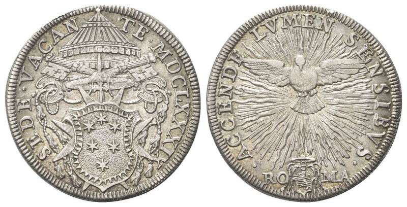 ROMA
Sede Vacante (Cam. Card. Paluzzi-Altieri), 1689. 
Testone 1689 (senza fia...