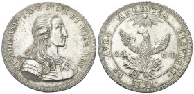 SICILIA
Ferdinando IV (I) di Borbone, 1759-1816.
Oncia da 30 Tarì 1791.
Dr. FERDINANDVS D G SICIL ET HIER REX. Busto corazzato a d.
Rv. EX AVRO AR...