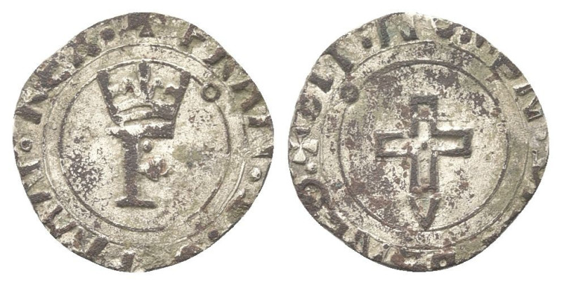 TORINO
Francesco I d’Angoulème, Re di Francia, 1515-1547.
Liard à la croisette...