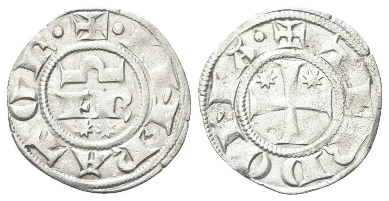 TORTONA
Comune, a nome di Federico II, XII-XIV secolo.
Grosso.
Dr. INPATOR. L...