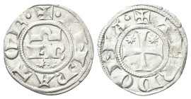 TORTONA
Comune, a nome di Federico II, XII-XIV secolo.
Grosso.
Dr. INPATOR. Le lettere FRsormontate da omega; sotto, due stelle ad otto punte.
Rv....