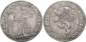 VENEZIA
Marino Grimani Doge LXXXIX, 1595-1605.
Osella anno IV, 1598.
Dr. BENED AIA MEA DNO MARIN GRIM DVX (L’anima mia canta lodi al Signore). Il R...