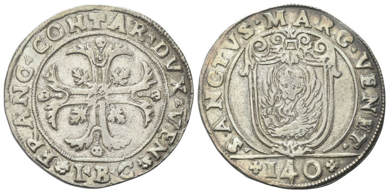 VENEZIA
Francesco Contarini Doge XCV, 1623-1624.
Scudo della croce da 140 Sold...