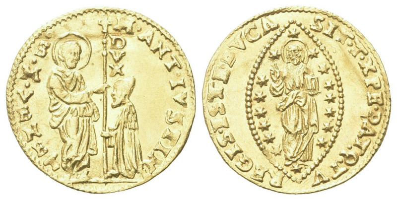 VENEZIA
Marc’antonio Giustinian Doge CVII, 1684-1688.
Zecchino.
Dr. M ANT IVS...