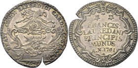 VENEZIA
Francesco Loredan Doge CXVI, 1752-1762.
Osella a. II, 1761.
Dr. BEATI – GREG BARBADICI CARD – COSTA. Urna riccamente ornata e sormontata da...